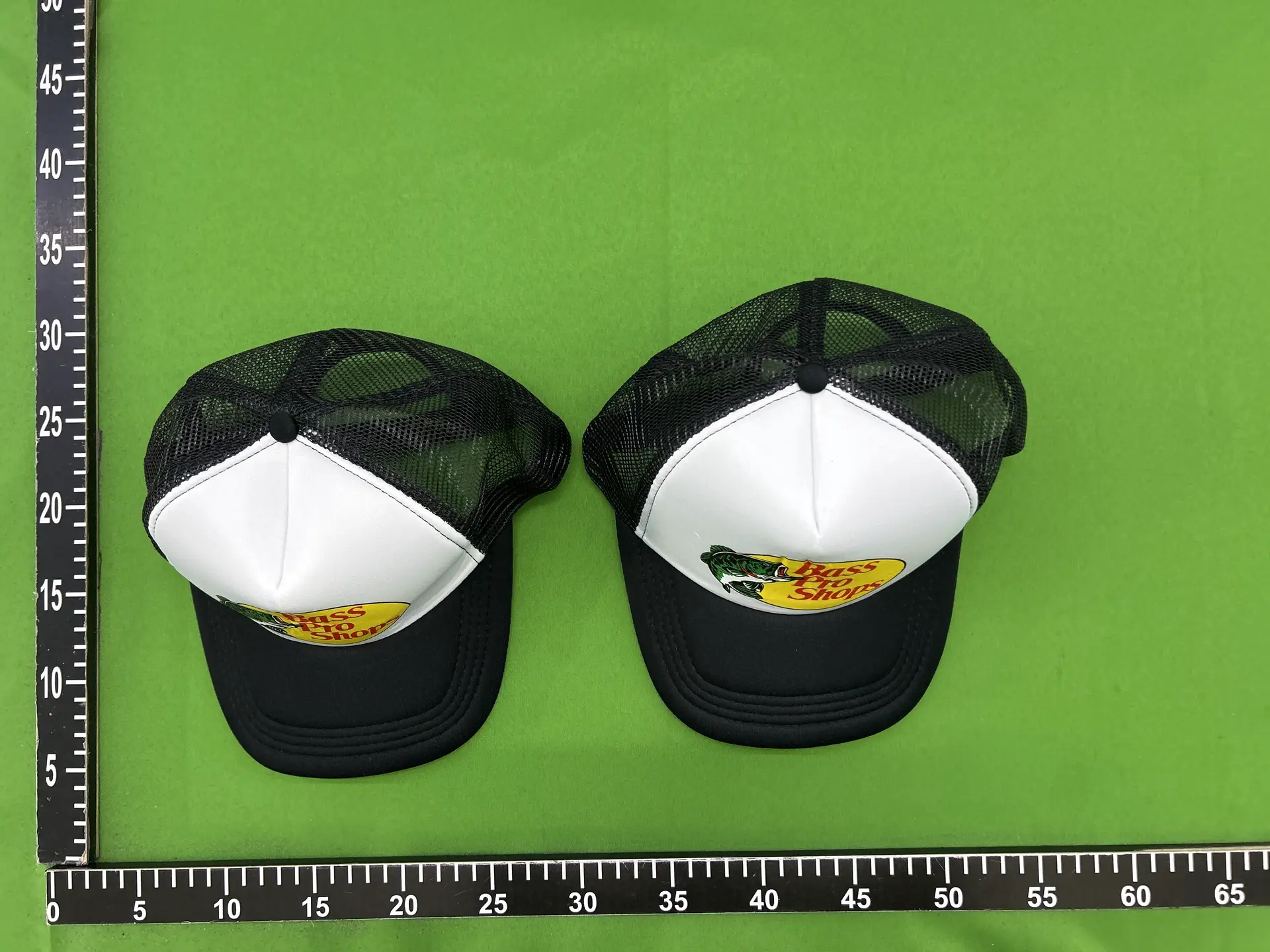 Bassproshops printed baseball cap women's summer net cap men's outdoor sunscreen sunshade driver cap