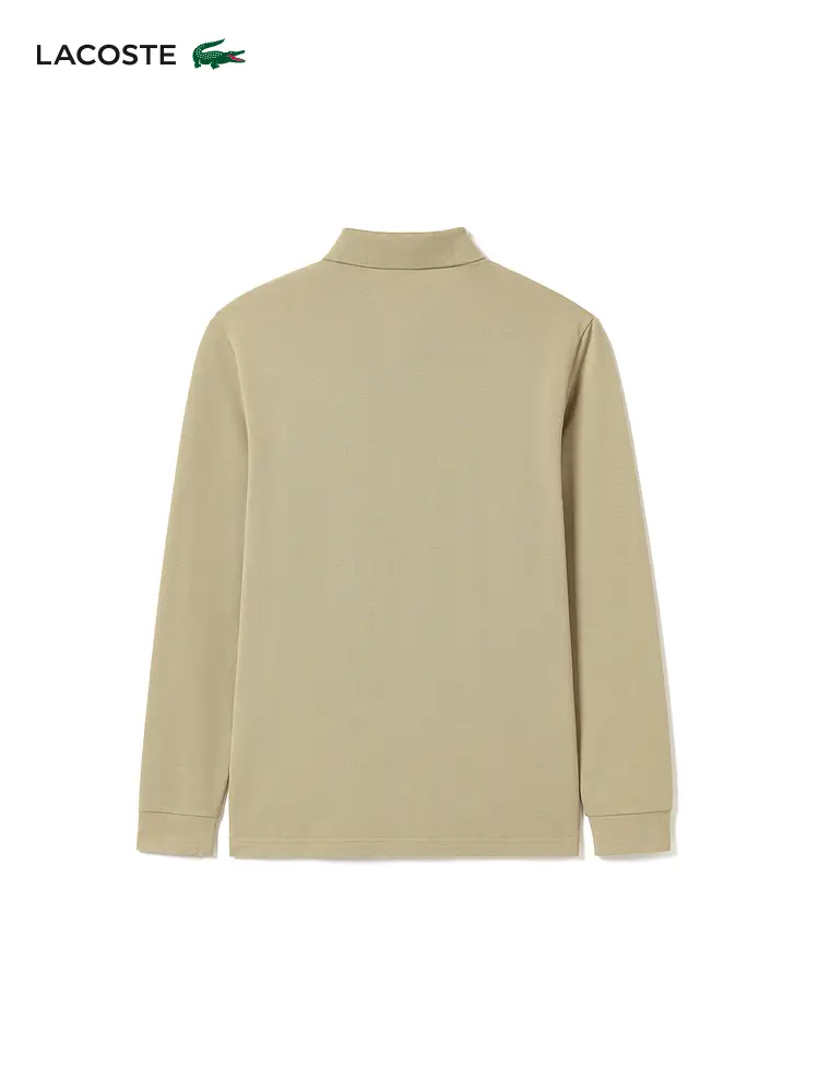 Lacoste French Crocodile Men's Clothing Casual pure color Business Lapel Long sleeves Polo Shirt | Ph 6254