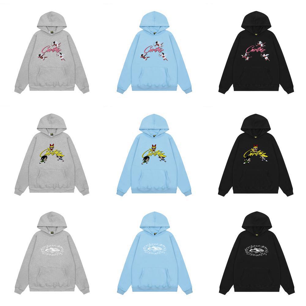 New Fashion Brand Letter Printed Loose Sweater Y2K Hip Hop Street suit Men's and Women's Pullover Casual Top