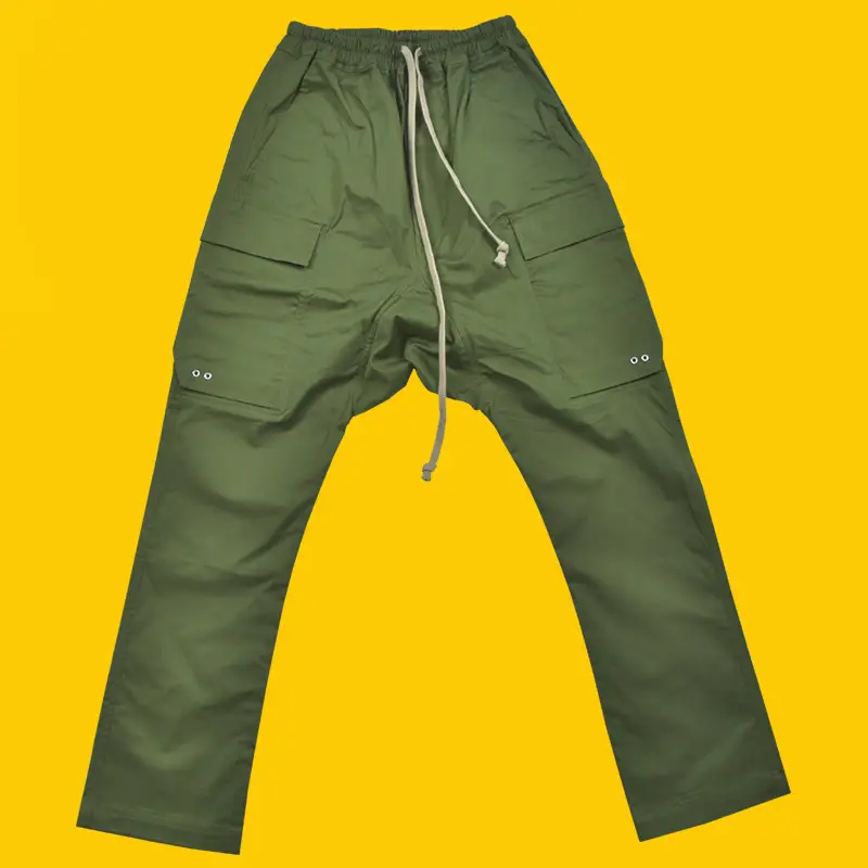 European and American High Street Ro Style Classic Harem Stretch Casual Straight-Leg Slim Pants for Men, Youth Korean Version with Three-Dimensional Pockets, Trendy