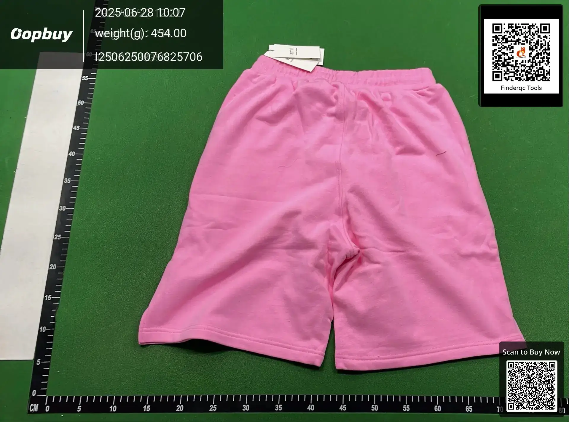 Ami Clams Five-Quarter Pants for Men and Women, the Same Summer New Loose Straight Embroidered Heart Casual Shorts