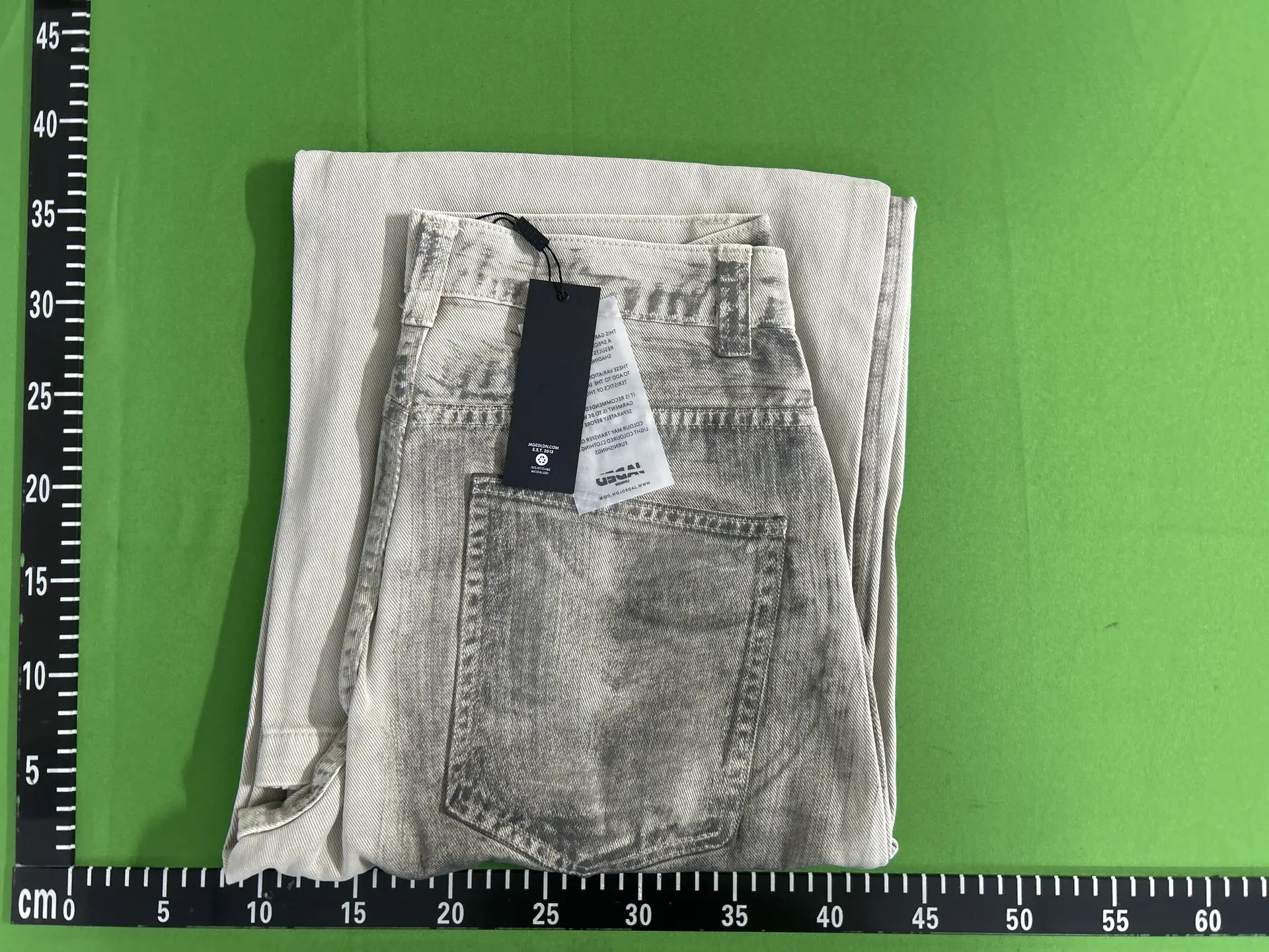 Jaded London Light Wash Colossus Fit Jeans Light Washed Loose Jeans