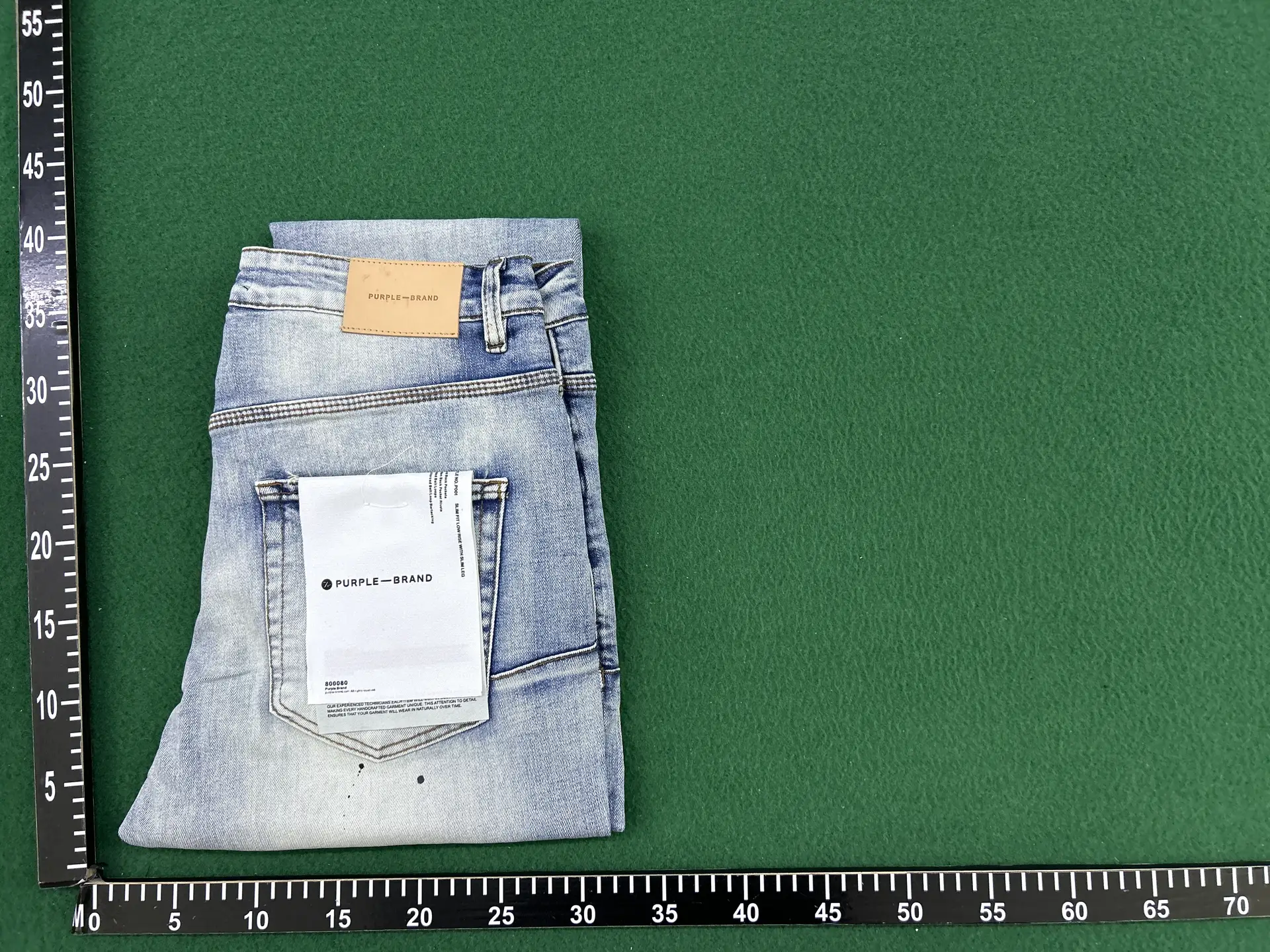 PURPLE BRAND R80225-H13 Light Wash Jeans