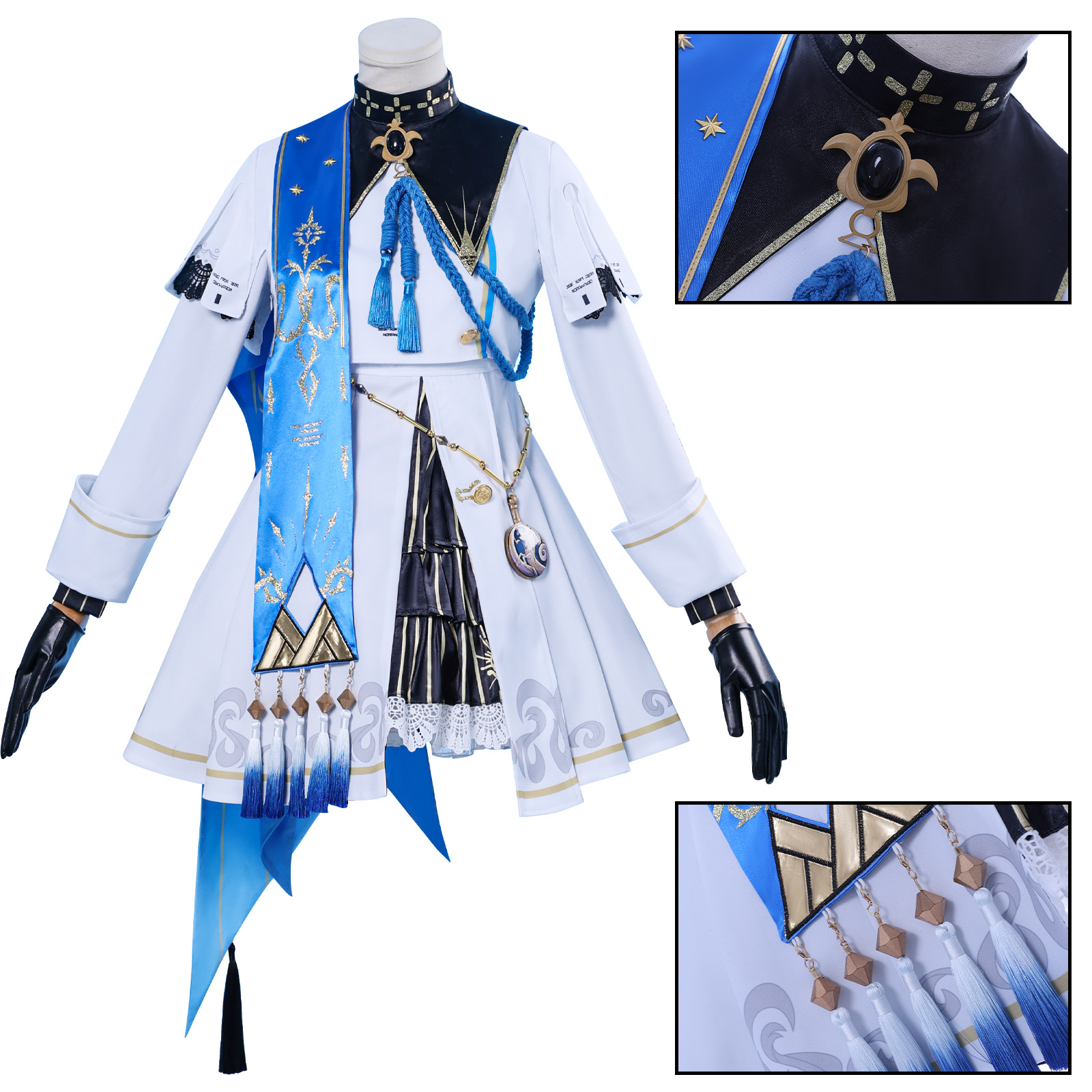 Phoebe cos clothing hidden sea repair will resonate Phoebe cosplay secondary game animation clothing