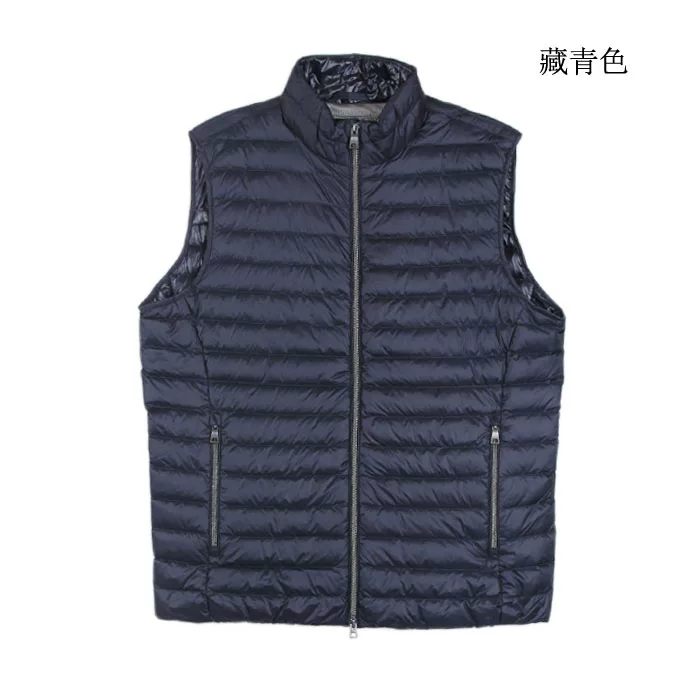 G Italian luxury brand men's casual warm regular down vest vest, outerwear with winter clothing cut label