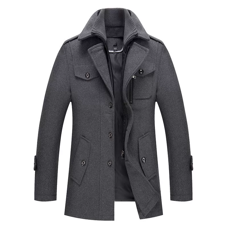 Trench Coat Jackets Clothes for Men Jacket Winter Coats mens QC-foto van TAOBAO op Qualit.ly