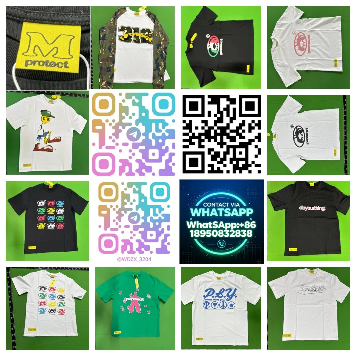 High quality cross-border foreign trade American street hip-hop trendy brand printed pure cotton short sleeved T-shirt WS 187 6003 1500