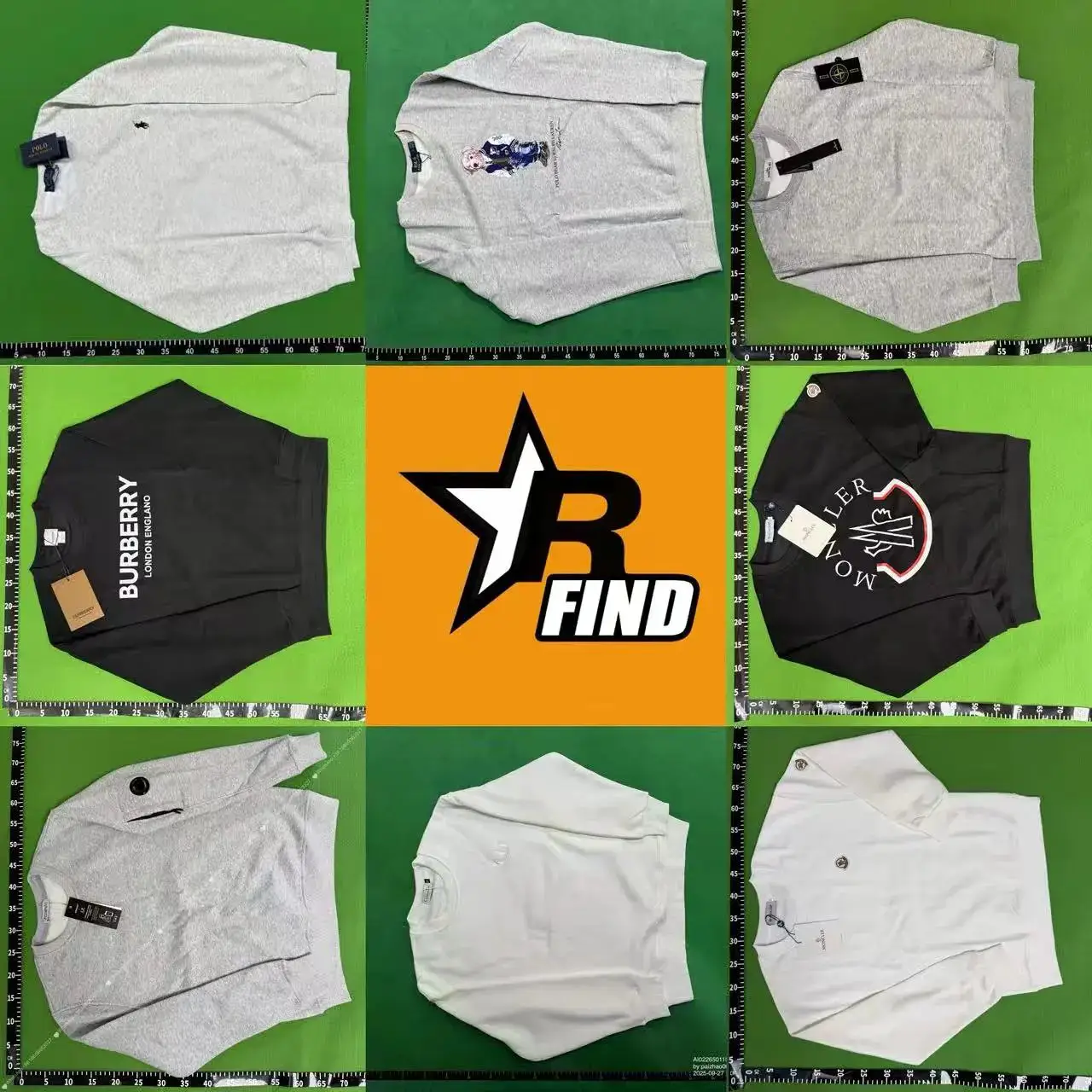 Factory clearance brand round neck hoodie collection