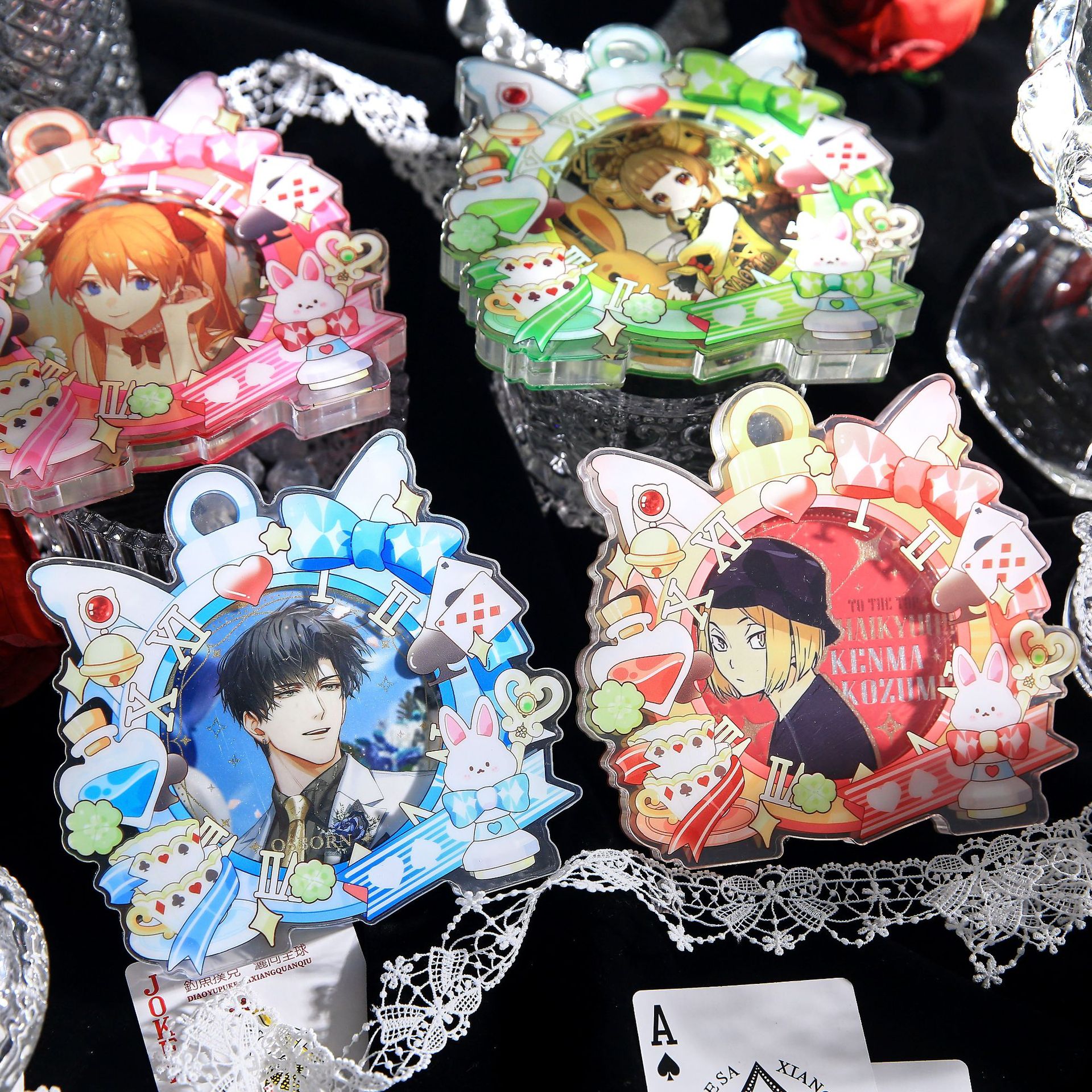 Mr. Paper Cartoon Yum Storage Pendant Lilith's Dream Series Two-dimensional Acrylic Yum Protective Cover