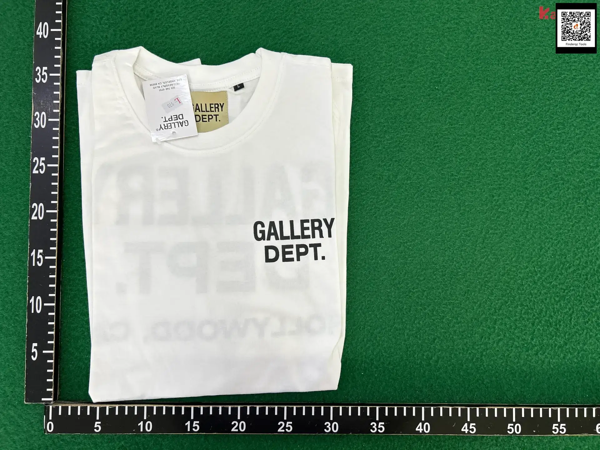 Gallery Dept Classic Logo Printing Basic T-Shirt for Boys and Girls Loose High Street Short-Sleeved T-Shirt Pure Cotton