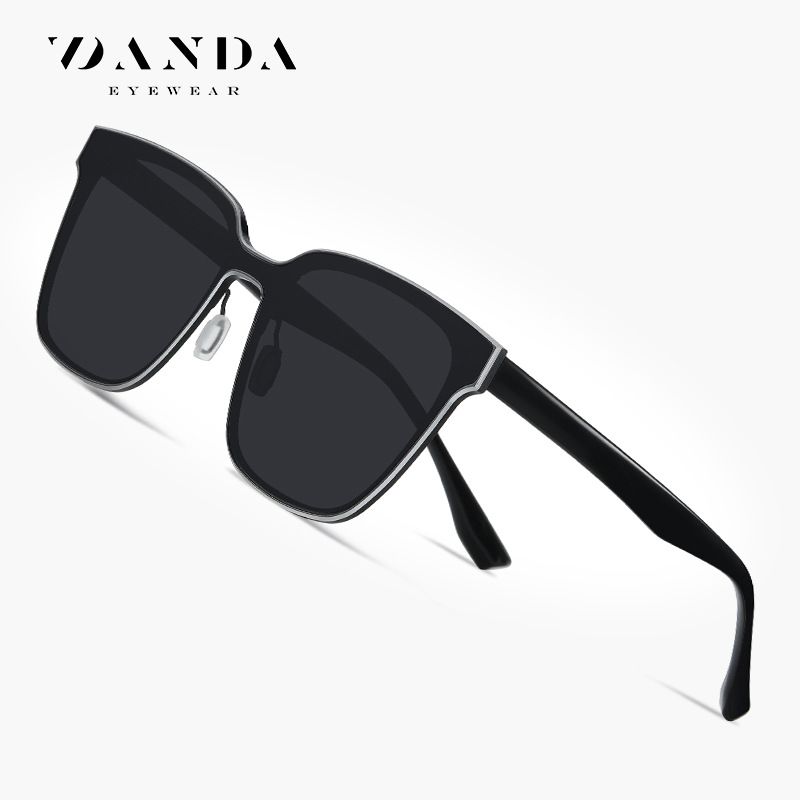 New sunglasses female gm sunglasses aluminum magnesium two-color polarizer male BM7701 sunscreen sunglasses wholesale