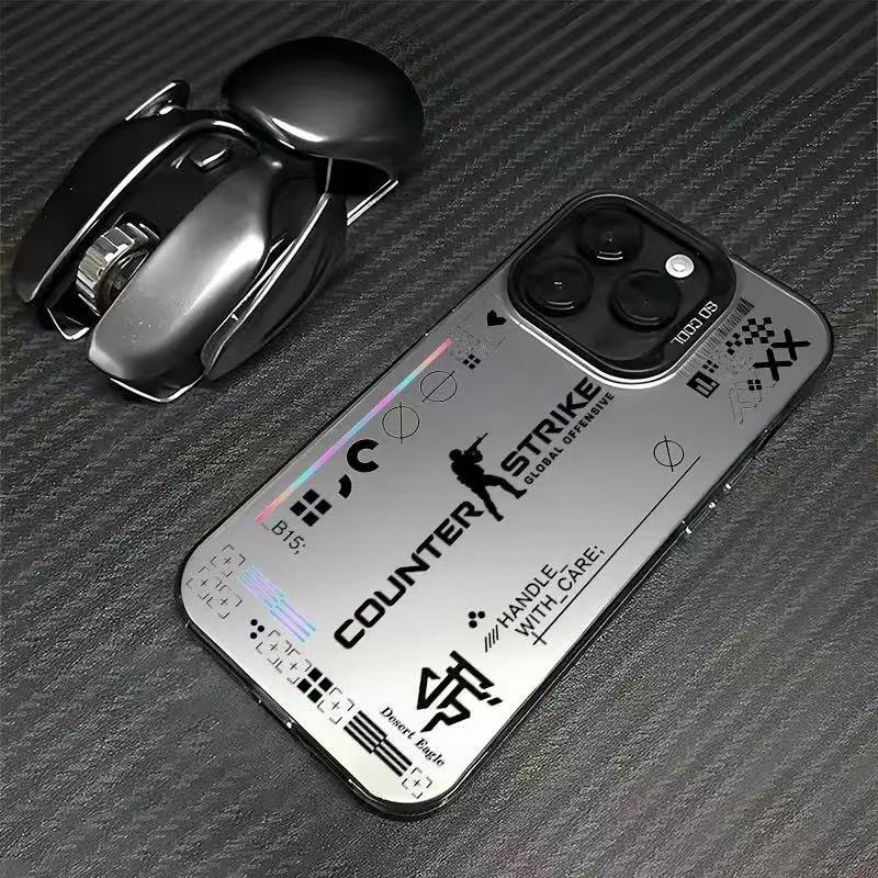 Csgo Is Suitable for Apple 16Promax Mobile Phone Case, Personalized Vitality Case Iphone15 Trendy 14/13 European and American 12/