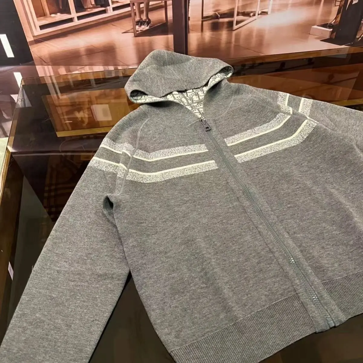 Di Reversible, Wool Heavyweight Sweatshirt