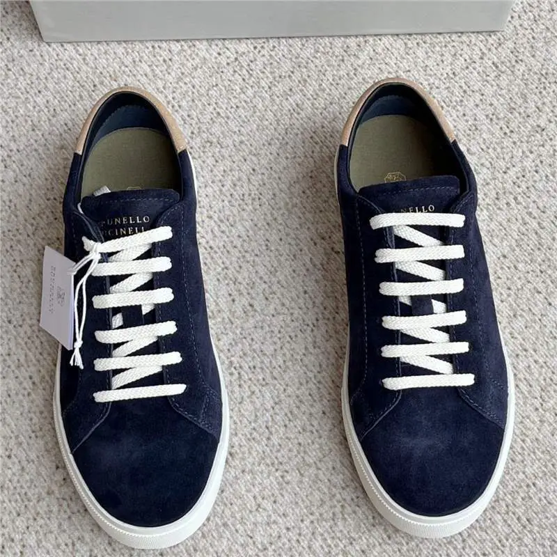 2025 new dopamine breathable fashion men's shoes versatile ultra-thin European sports foreign trade waste land wind casual shoes
