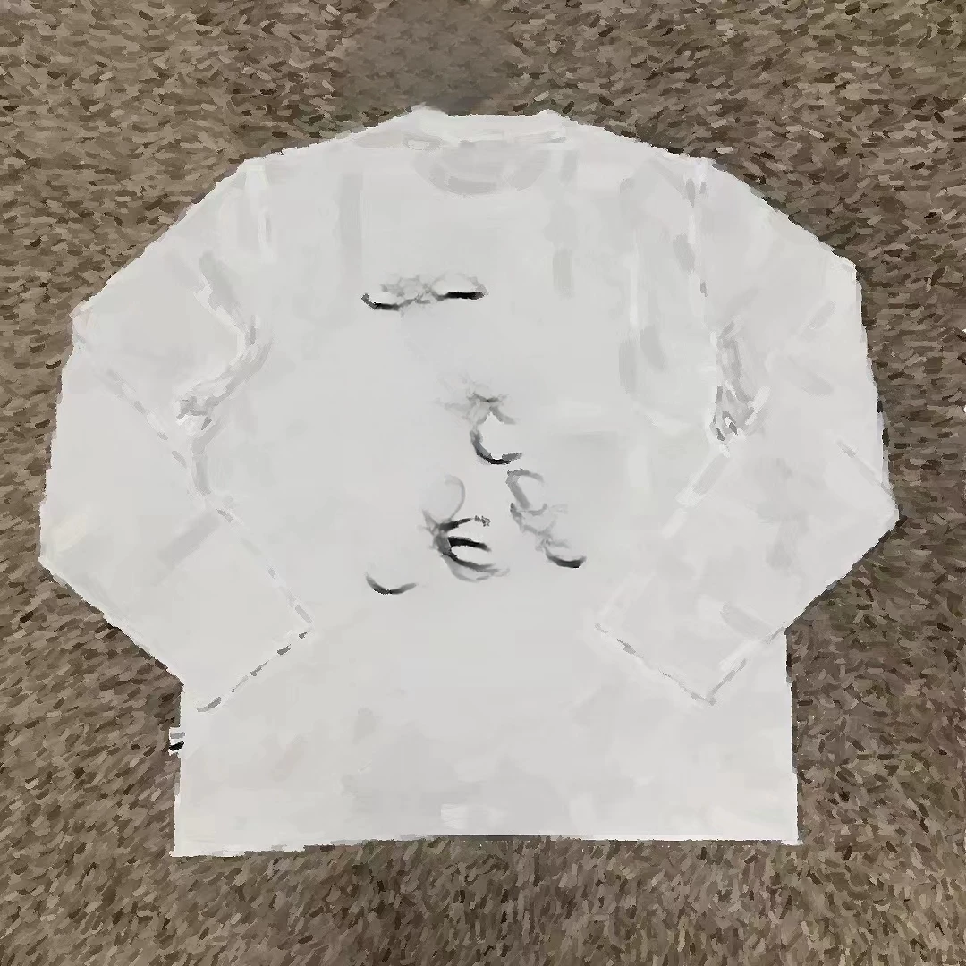Madman White a Style Painted Personalized Custom Long Sleeves