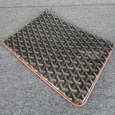 Goyard Clutch Bag Grey