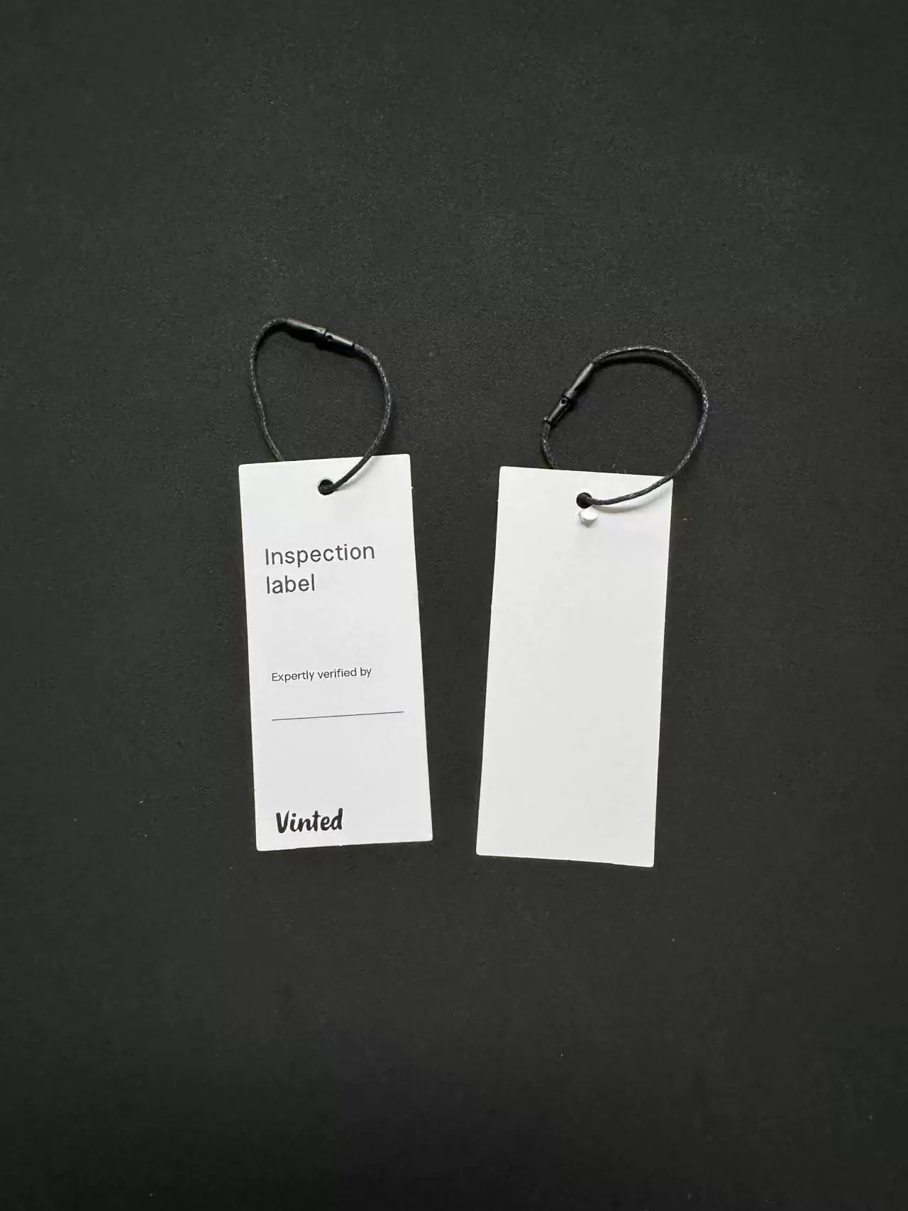 Vinted Inspection Label