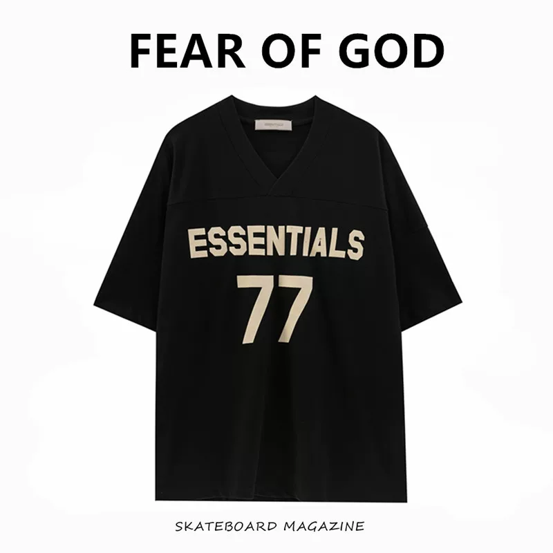 Essentials Fear of God 77 T-Shirt Black