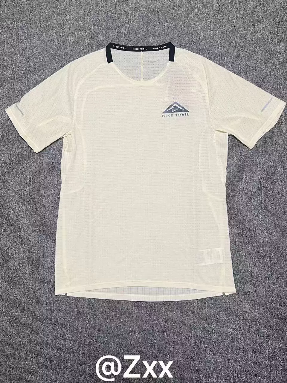Nike Trail Men's Running Training Fitness Leisure Sports Round Neck Quick-Drying Short-Sleeved T-Shirt Dv9306