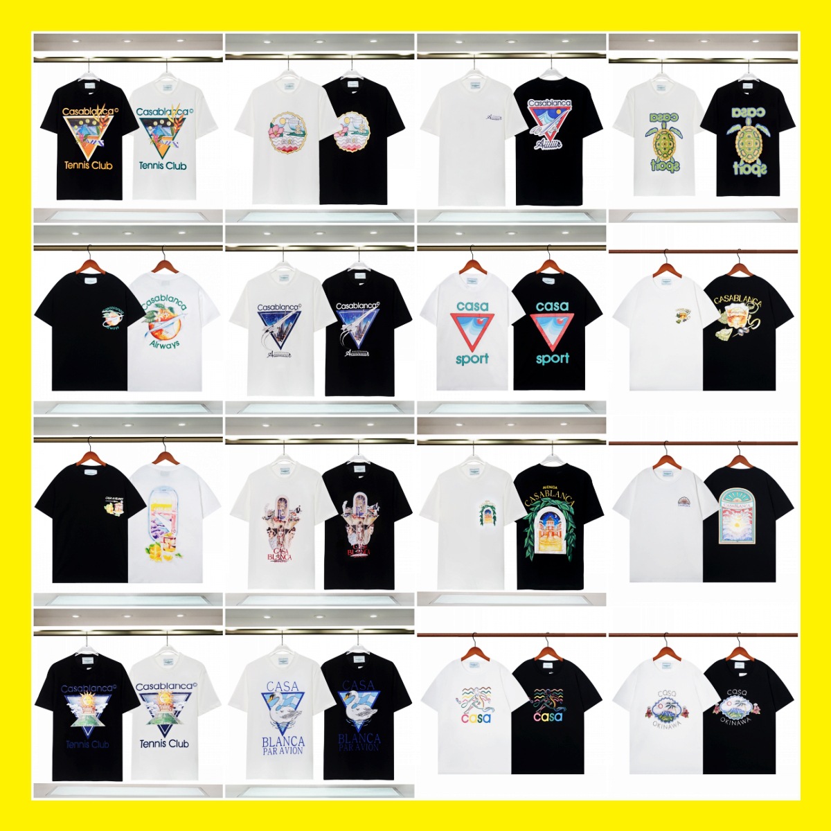 Casablanca T-shirt black