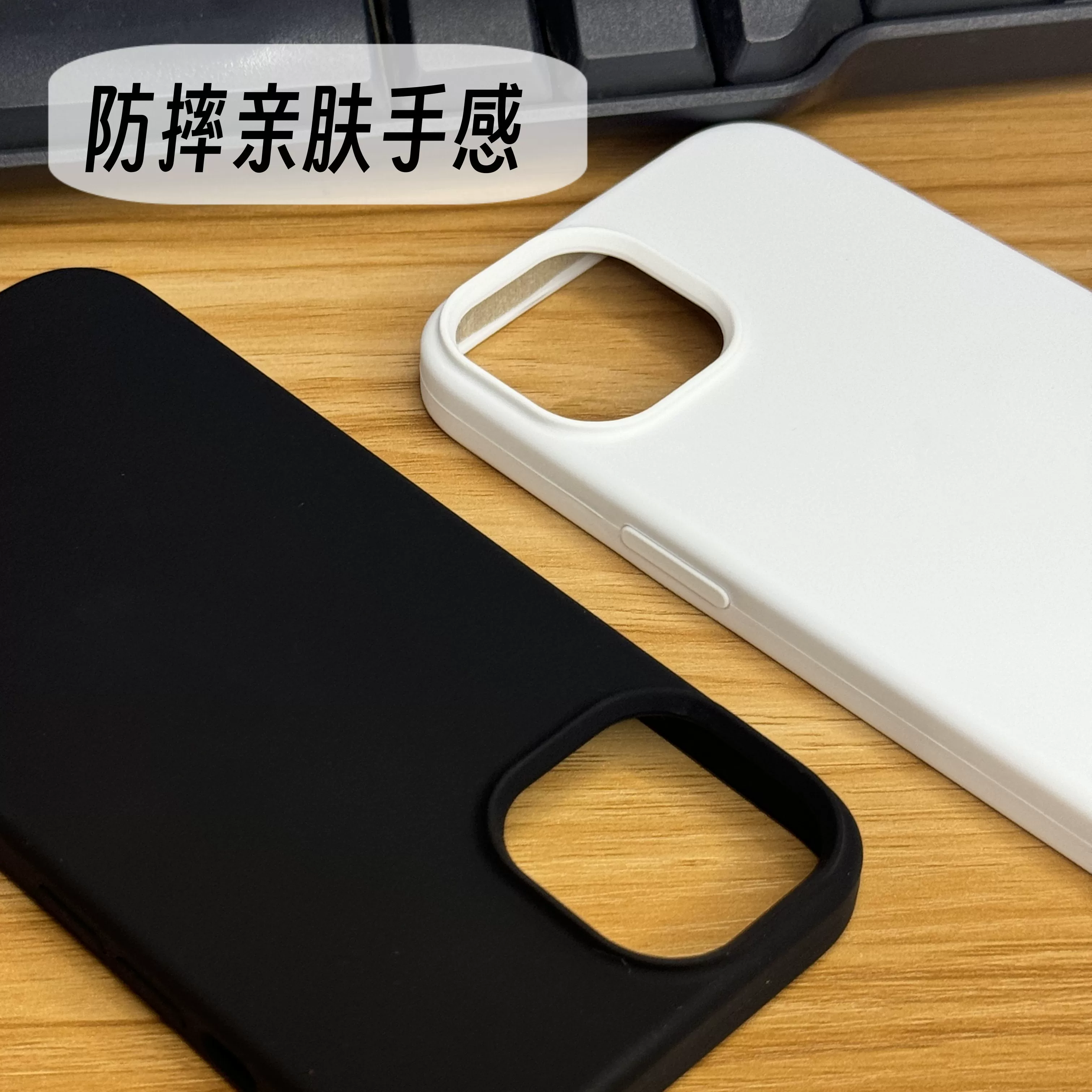 Suitable for iPhone 16 Liquid Silicone Mobile Phone Case Apple 16 Pro Max Simple 14Plus Pure Color 13/15Promax/11/12/7/8P/Se2 Anti-Fall Soft Shell Protective Cover New Style