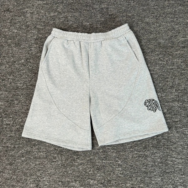 Summer Trendy Mertra Embroidered Letter High Street Loose Hip-Hop Street Shorts for Men and Women Fleece-Lined Casual Pants