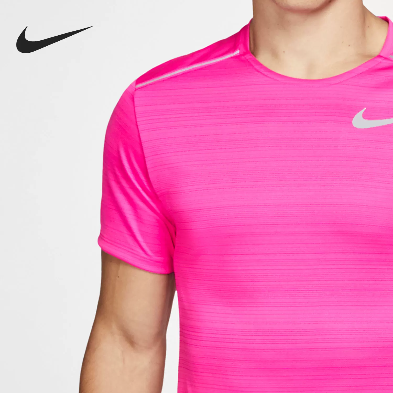 Nike Genuine Summer Men's Casual Breathable Sports Short-Sleeved T-Shirt Aj7566-686