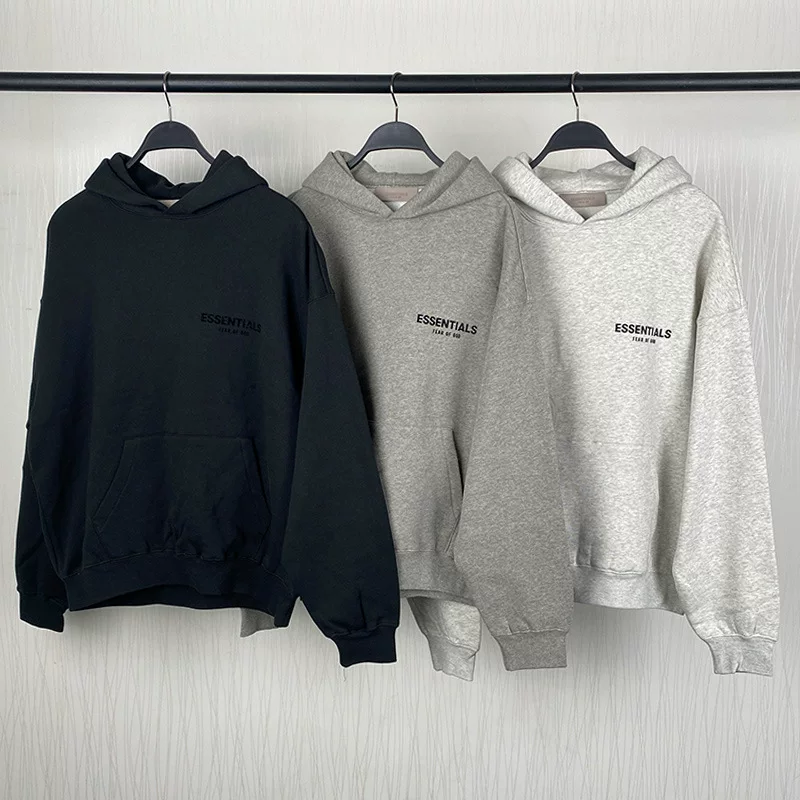 Essentials Fear of God Black Hoodie