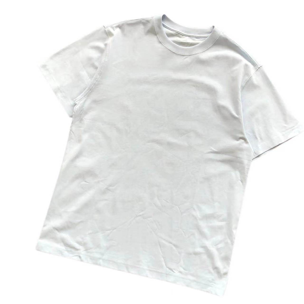 Front Shirt with Large Silhouette, Blue Combat Code, White Short Sleeves 55041270