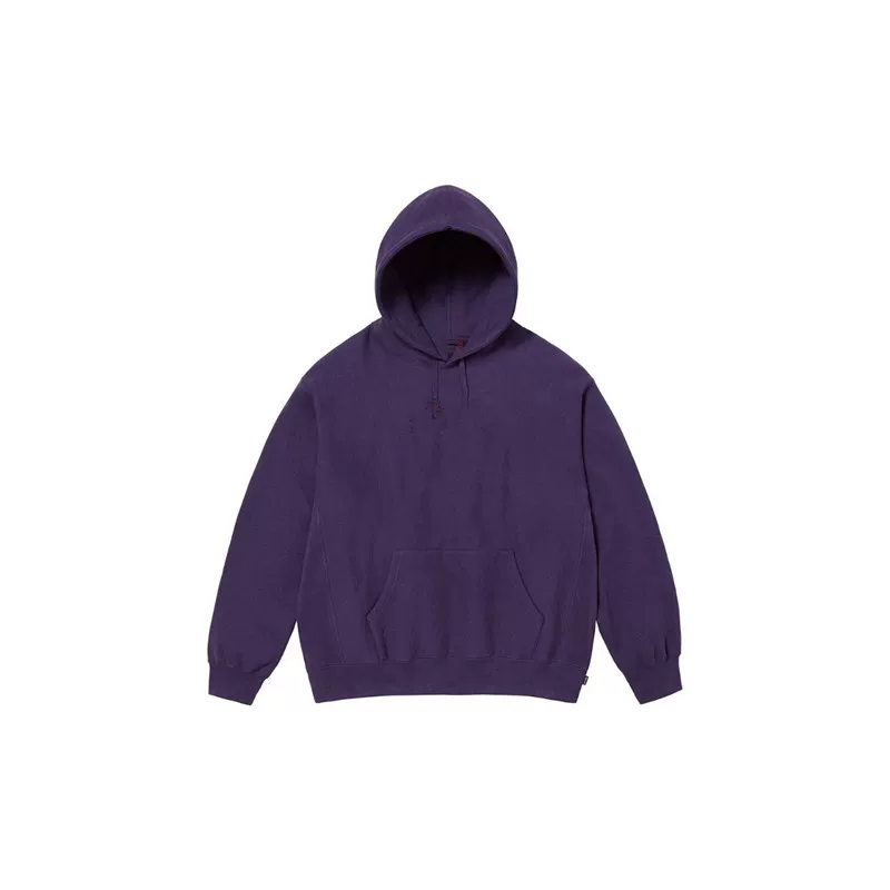 Subway Hooligan Solid Color Logo Pullover Hoodie