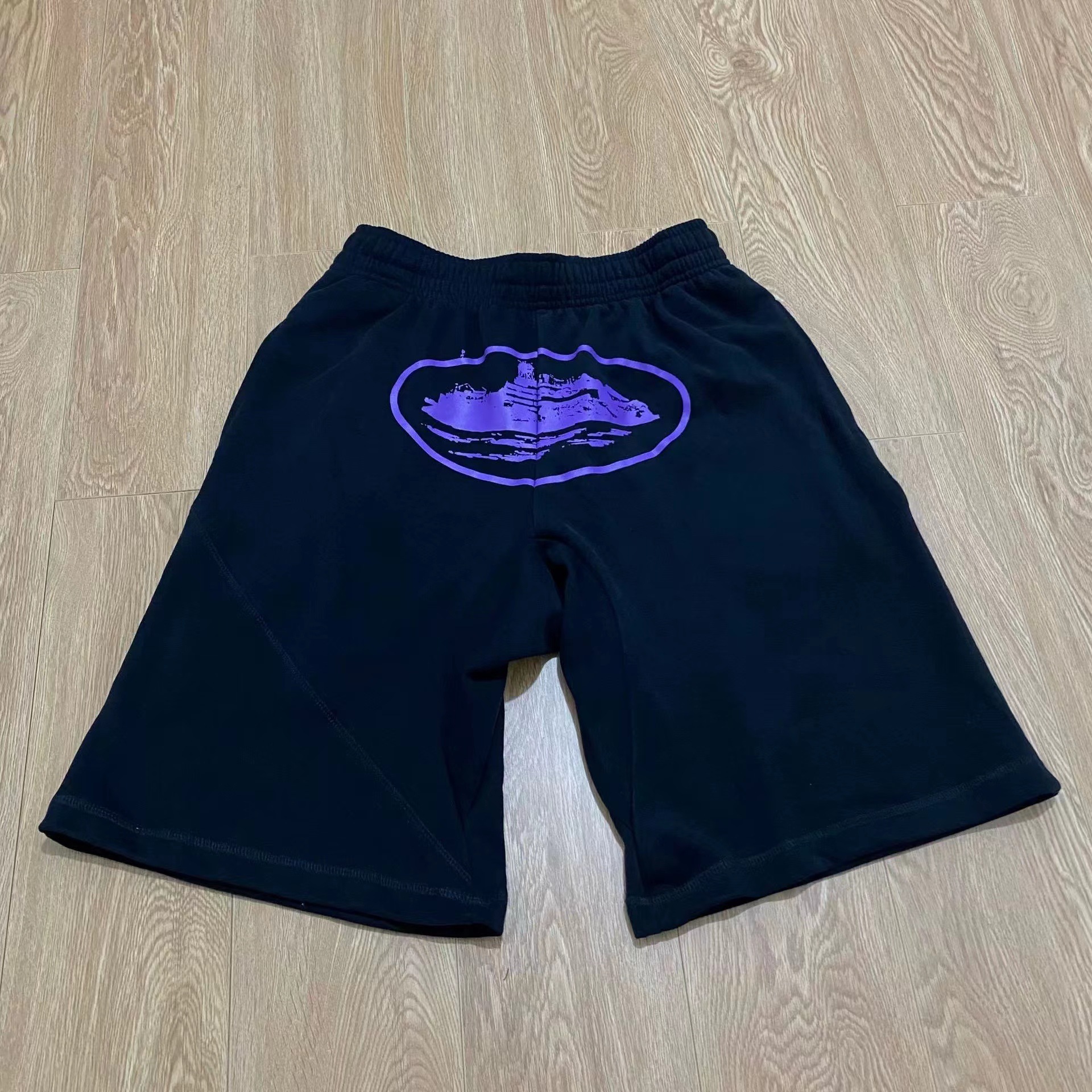Corteiz Ship High Street American Printed Logo Shorts Ins Trendyy Hip-Hop Skateboard Casual Sweatpants for Men and Women