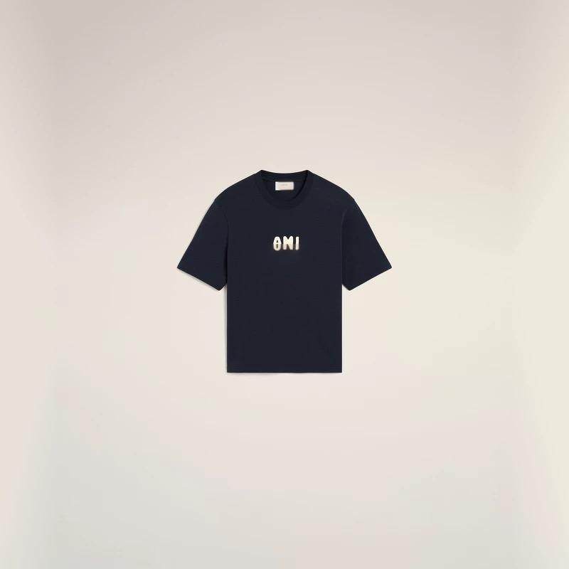 AMI Paris Embroidered T-Shirt