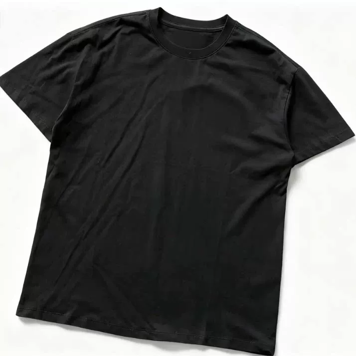 Left Blue Ω Sanskrit Cross, Thirty Characters on the Back, Two-Color Short-Sleeve 55022532