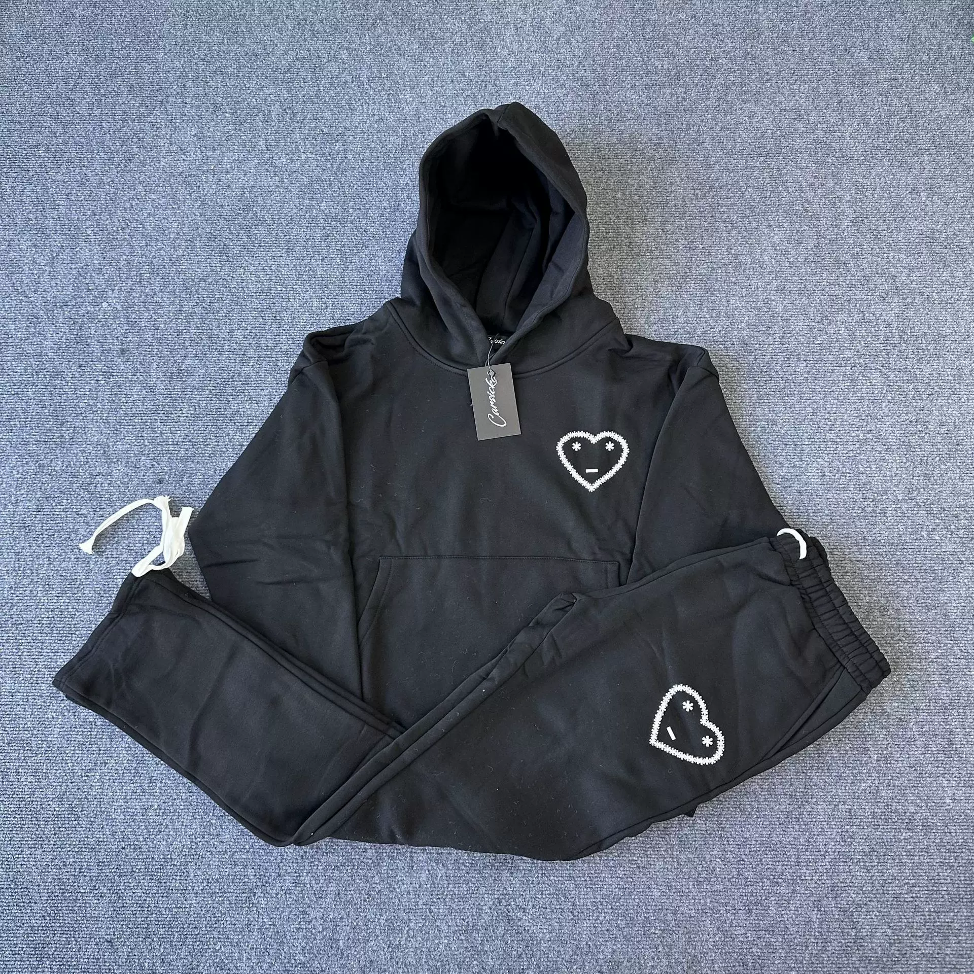 Carsicko Black Heart Hoodie