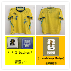 2026 Brazil Home Player Embroidery Patterns Jersey7265260949