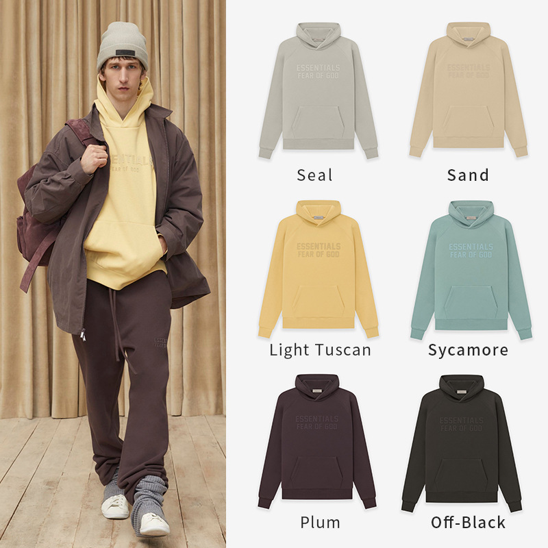 Fear of God Essentials Unisex Fleece-Lined Hooded Sweatshirt