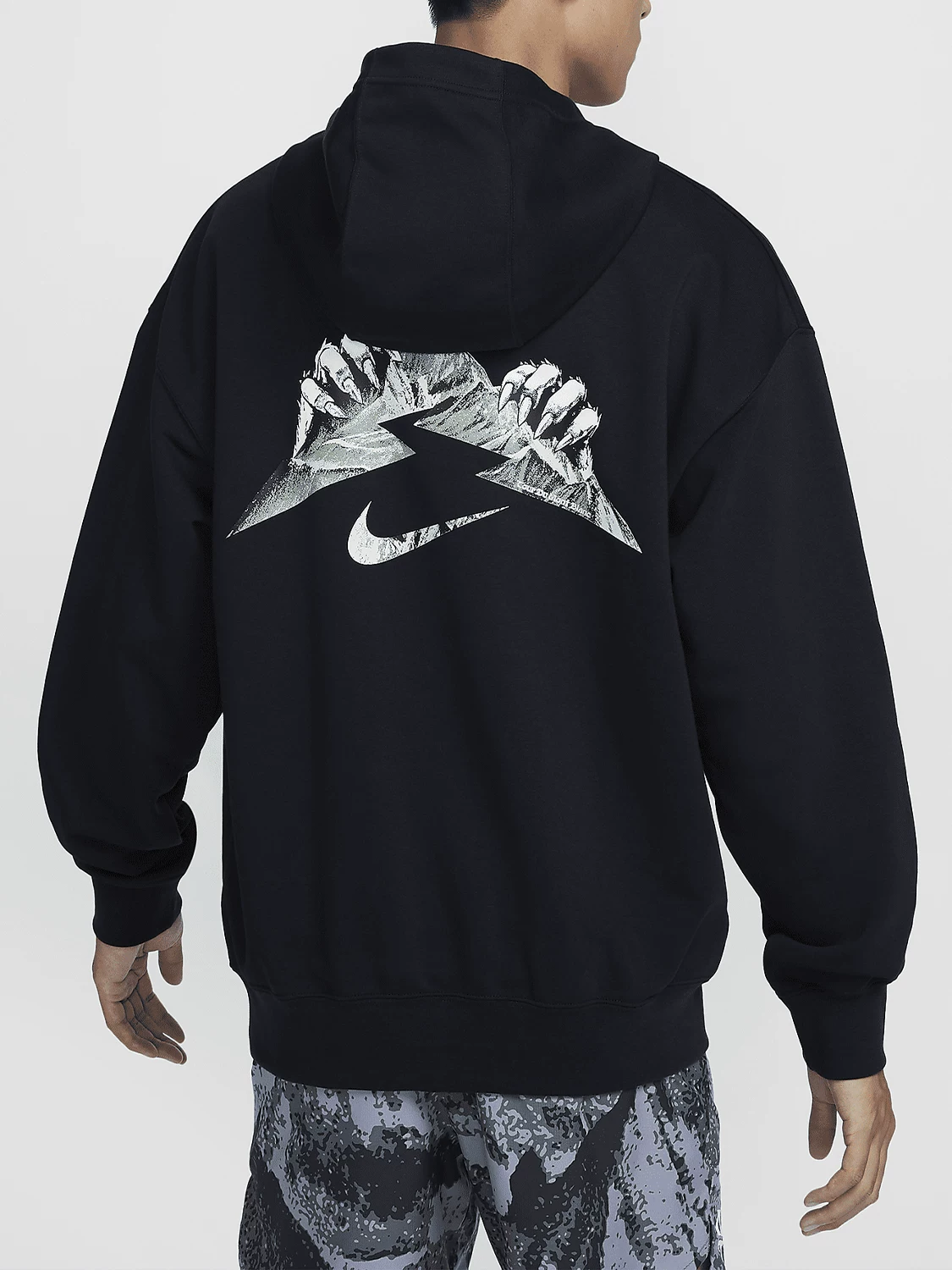 Nike Official Authentic Trail Dri-Fit Men's Loose Knitted Hooded Sweatshirt Hf0339-010