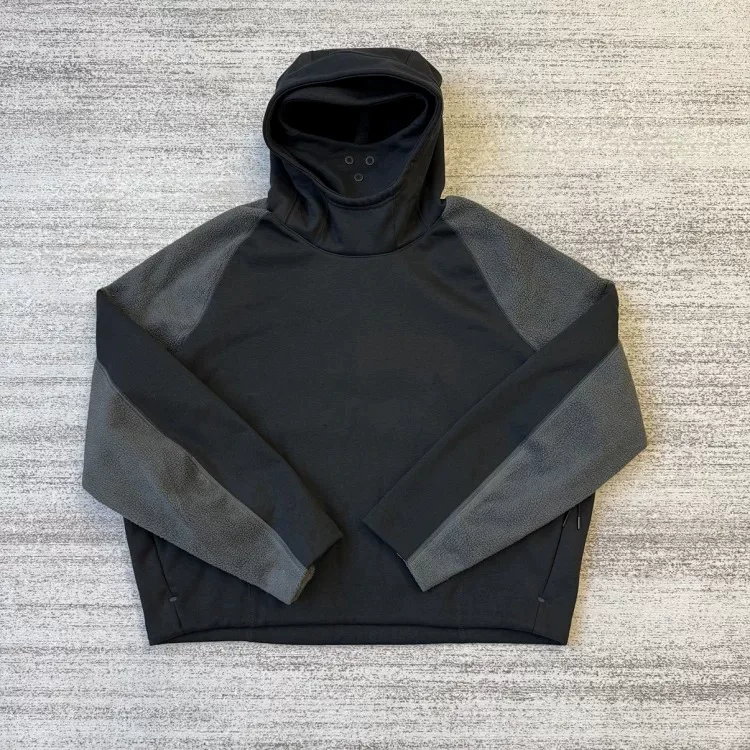 Nike ACG Fleece Hoodie Black Grey