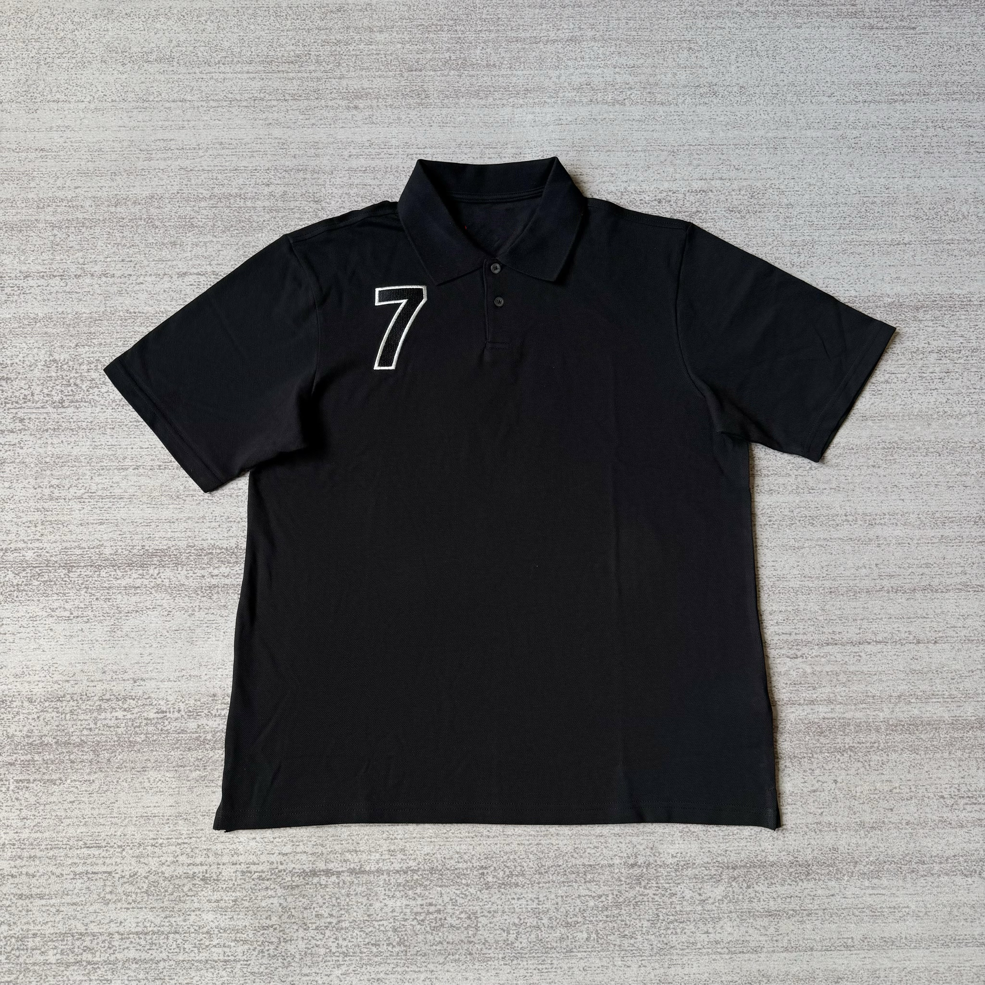 Supreme Red Pink Stripe Polo Shirt
