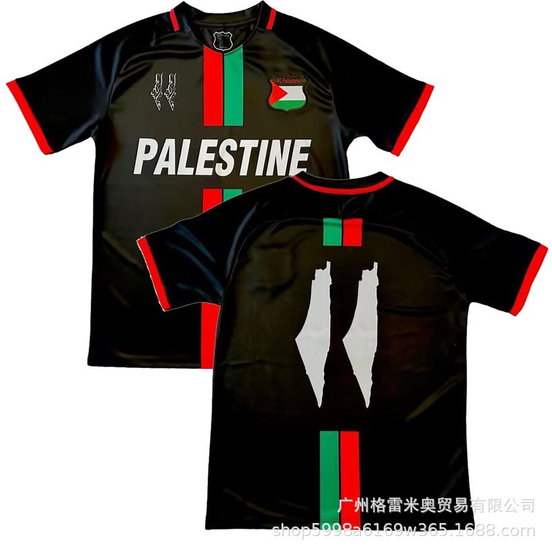 24-25 Palestinian Jersey Palestino Home Away Jersey Shirt Retro Version