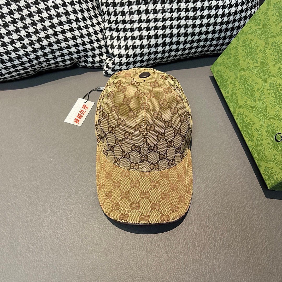 Gucci GG Jacquard Baseball Cap