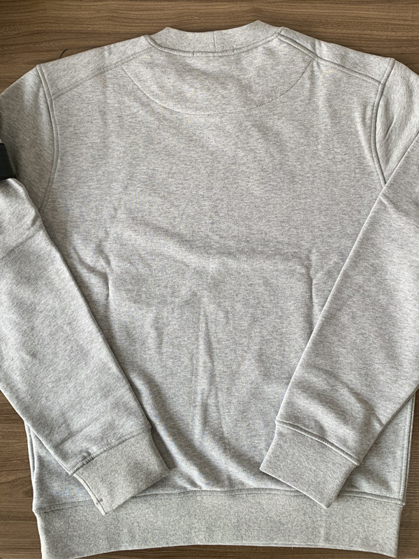 Topstoney2026 Spring and Autumn Round Neck Sweatshirt Men's Casual Minimalist Pullover Sports Shirt 60351
