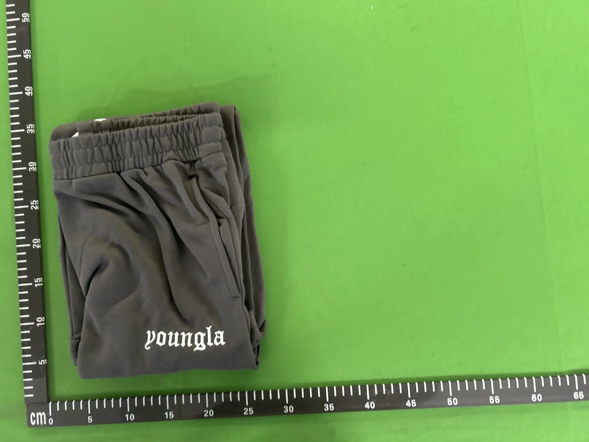 Youngla American New Men's Sports Pants Jogging Sports Muscle Fitness Embroidery Straight-Leg Casual Trousers