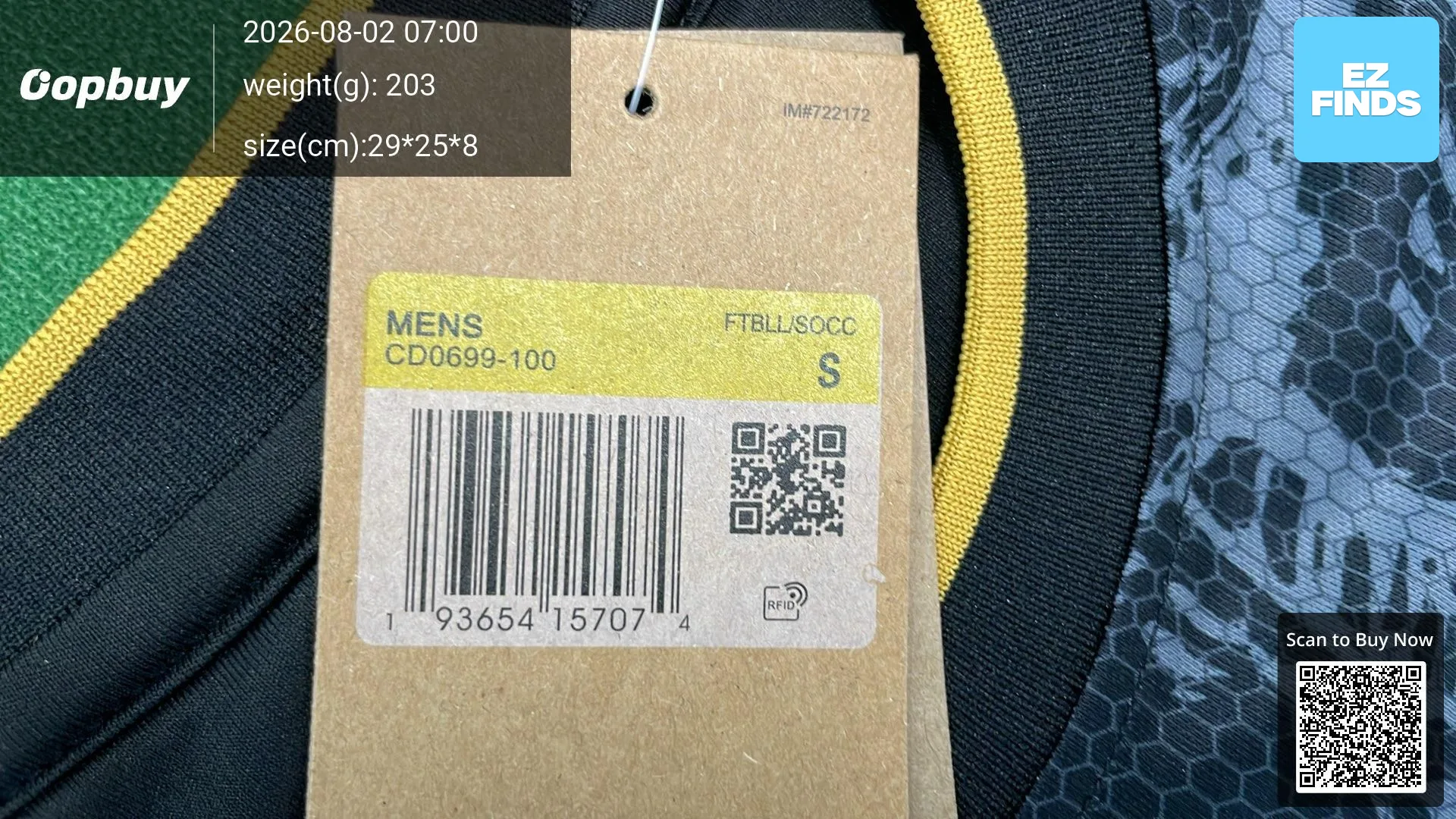 Cross-Border Export Dropshipping 25/26 Season Thai Version Barcelona Series Real Madrid Paris Barcelona Football Uniforms foto QC de 1688 en Qualit.ly QC