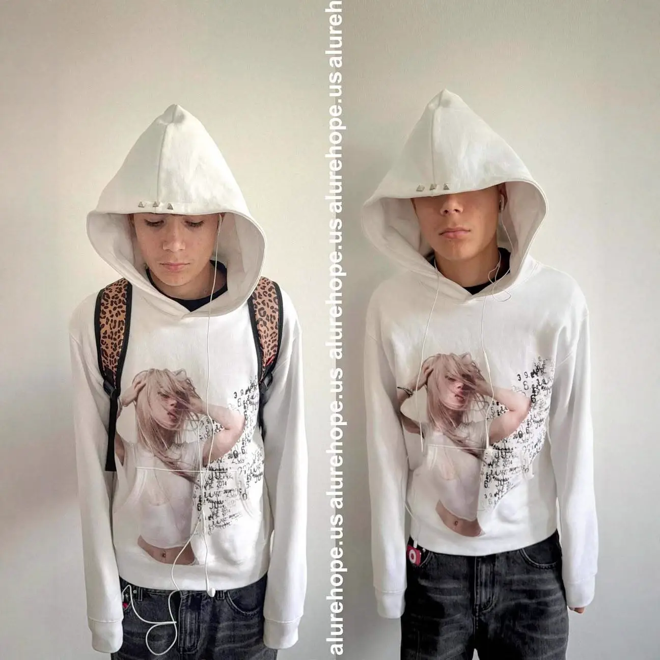 Casual Long-Sleeved Men's Cross-Border New Style Printed Long-Sleeved High Street Fashion Versatile Thin Sweatshirt for Shopping and Casual Wear