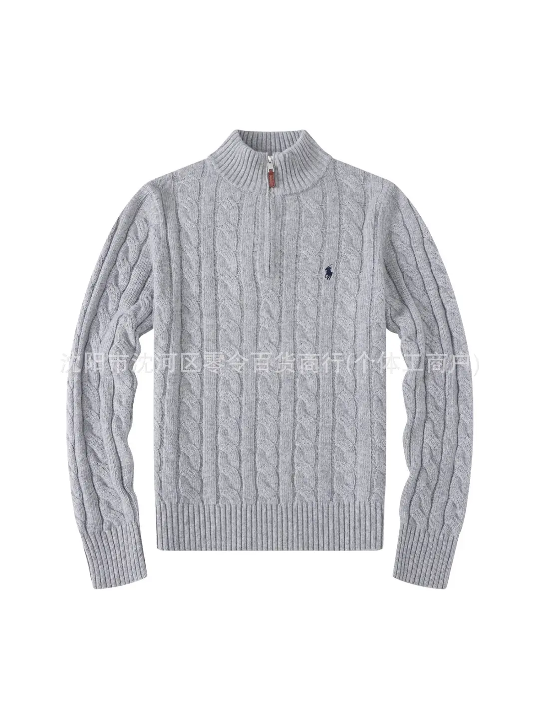 Fashionable American-Style Washed Autumn and Winter New American Retro Washed Round Neck Raw Edge Shirt Loose Casual Knitwear