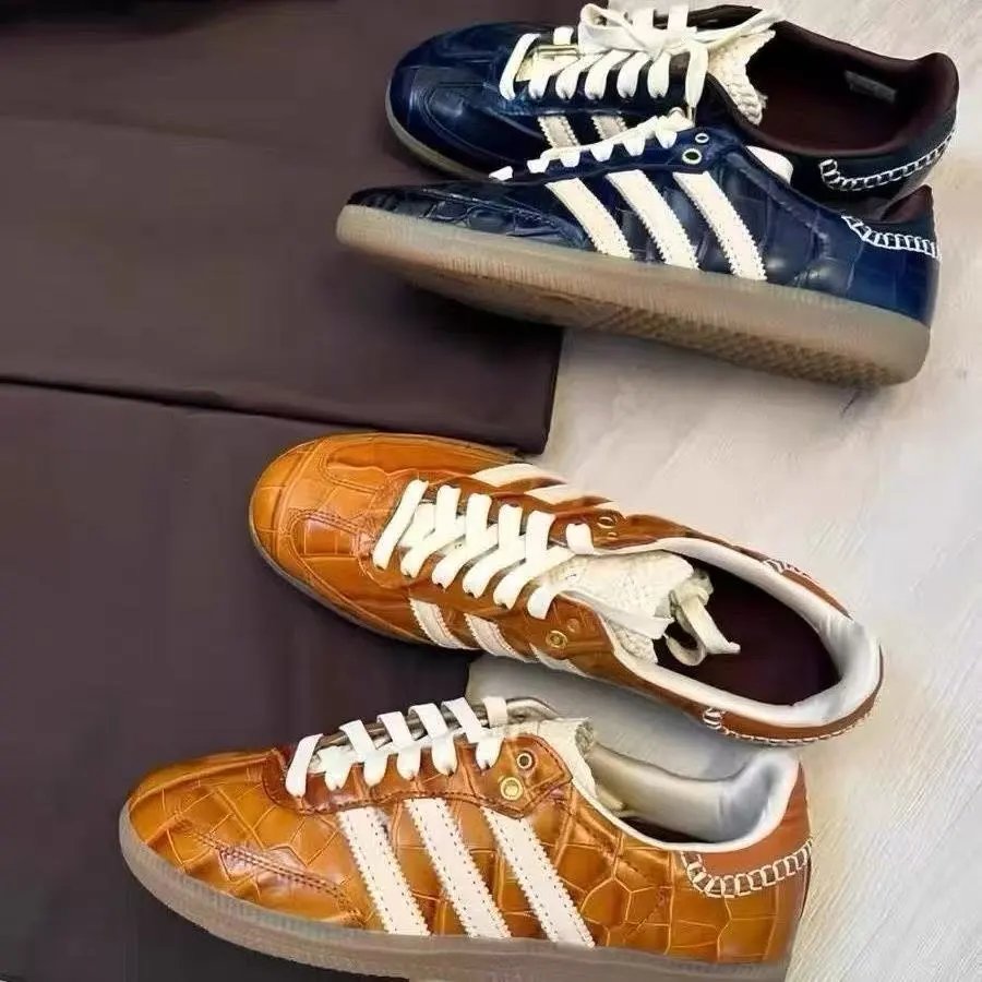 ad  皮革鞋