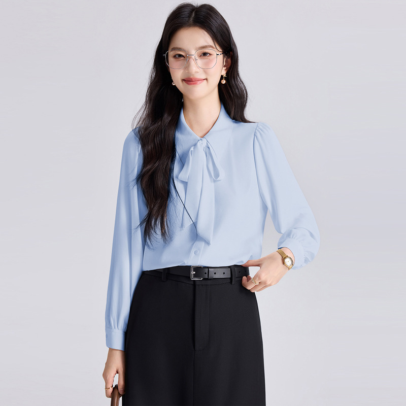 Professional Shirts for Women 2026 Spring New Style Workwear Elegant and Fashionable Office Commute Women's Formal Shirts Tops