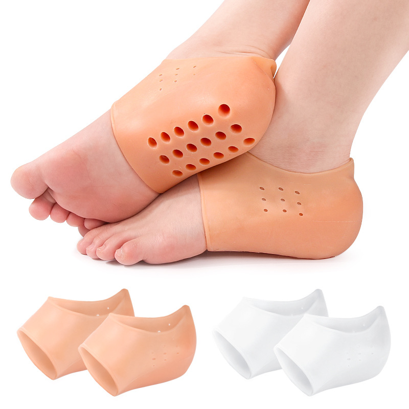 Socks Inner Heightening Cover Invisible Sock Pad for Men and Women Moisturizing Sports Anti-Fall All-In-One Half Pad Bionic Thick Heightening Heel Cover