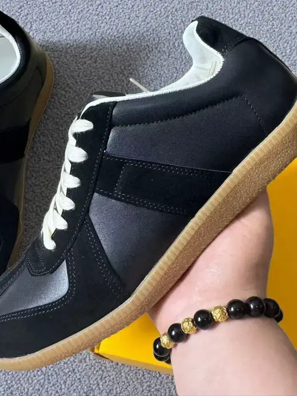 Men's Large Size Trendy Shoes, Low-Top Black Fashion Casual Shoes, Sneakers, mm Men's Shoes, Skate Shoes, Men's Training Shoes